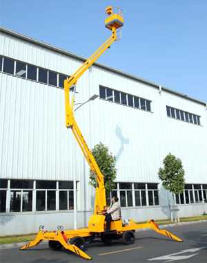 移动曲臂式升降平台