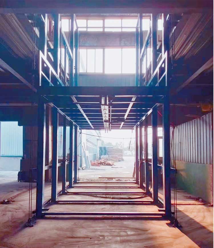 6吨导轨式升降平台于内蒙古巴彦淖尔市